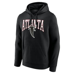 Atlanta Falcons Gridiron Classics Campus Standard Pullover Hoodie Black | NFL