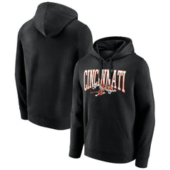 Cincinnati Bengals Gridiron Classics Campus Standard Pullover Hoodie Black | NFL