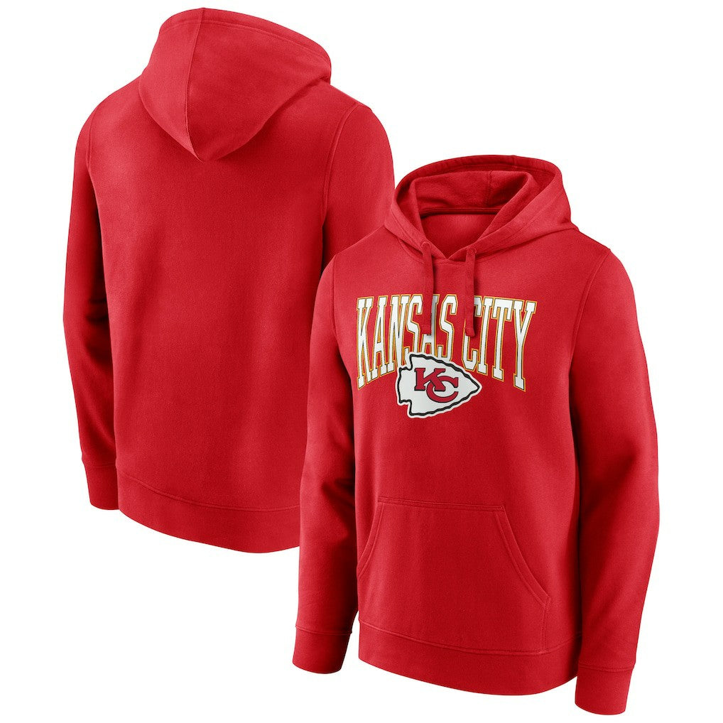 Kansas City Chiefs Gridiron Classics Campus Standard Pullover Hoodie Red | NFL