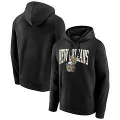 New Orleans Saints Gridiron Classics Campus Standard Pullover Hoodie Black | NFL