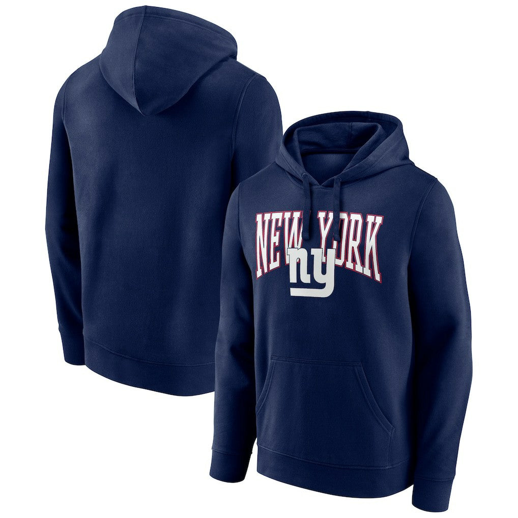 New York Giants Gridiron Classics Campus Standard Pullover Hoodie Navy | NFL