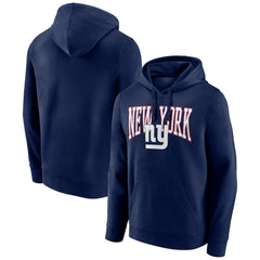 New York Giants Gridiron Classics Campus Standard Pullover Hoodie Navy | NFL