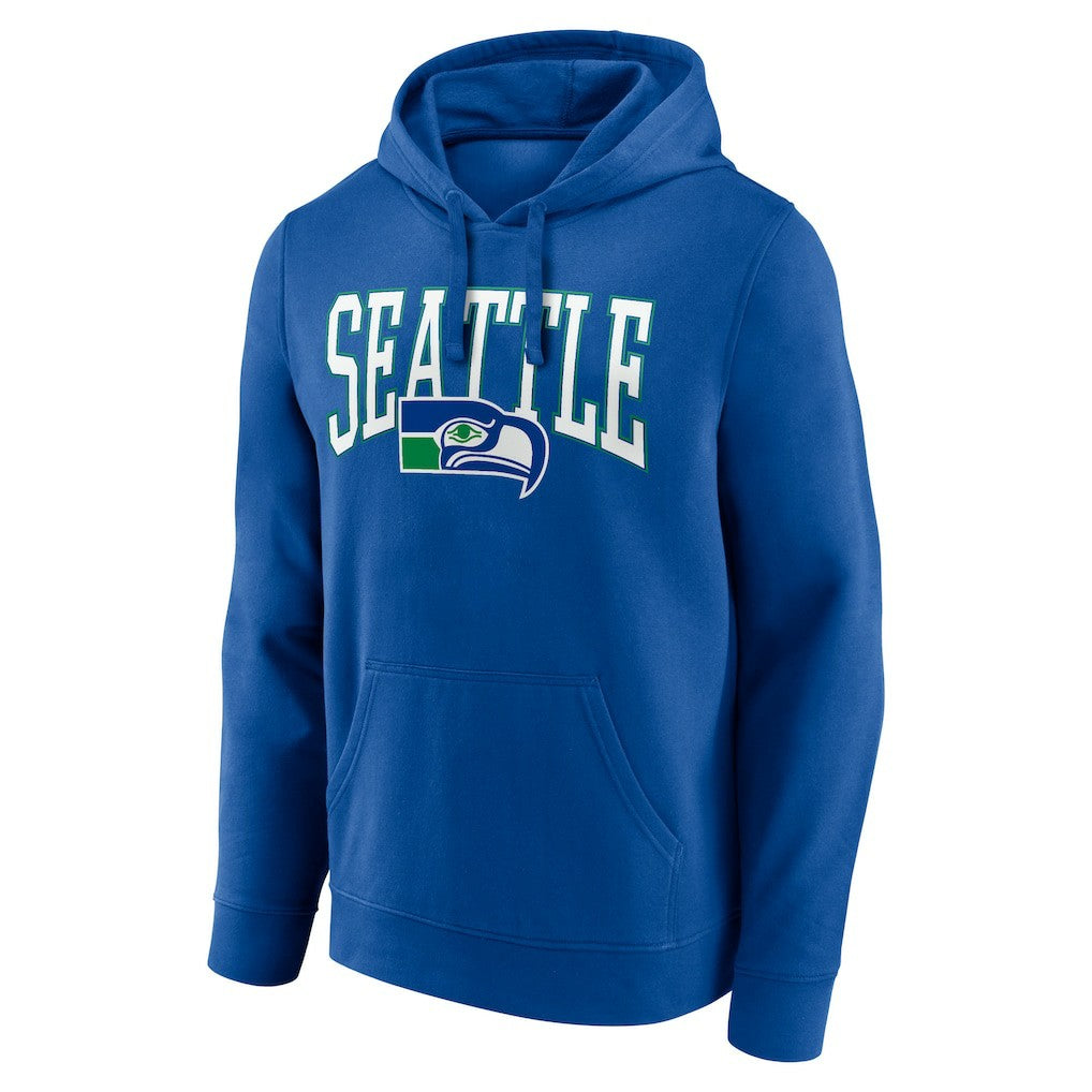 Seattle Seahawks Gridiron Classics Campus Standard Pullover Hoodie Royal | NFL