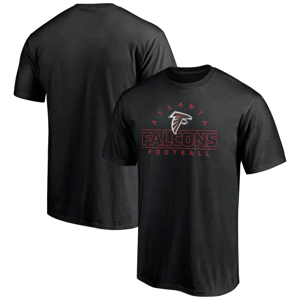 Atlanta Falcons Dual Threat T-Shirt Black | NFL