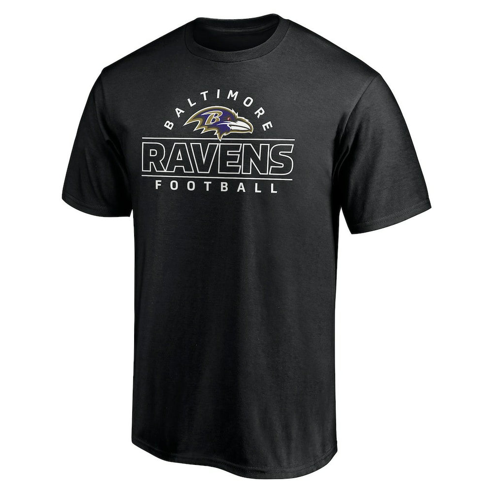 Baltimore Ravens Dual Threat T-Shirt Black | NFL