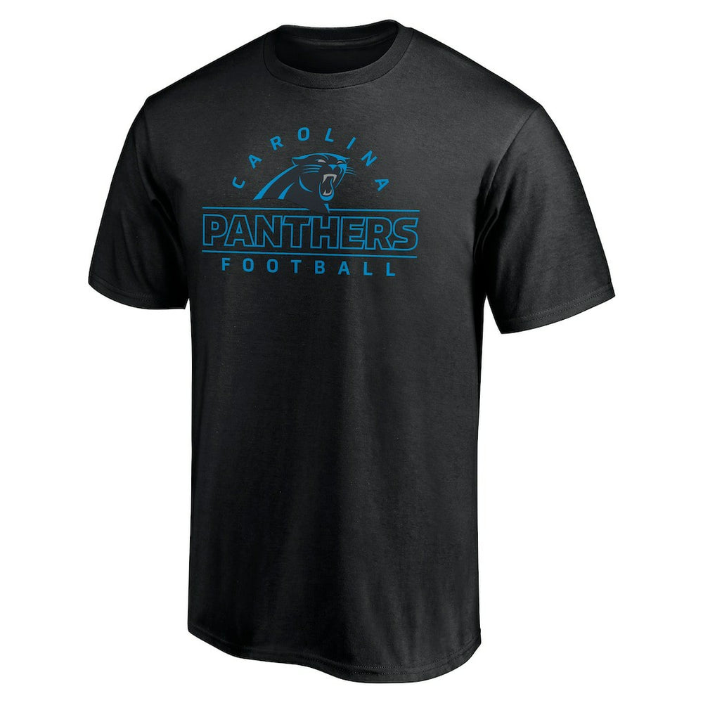 Carolina Panthers Dual Threat T-Shirt Black | NFL