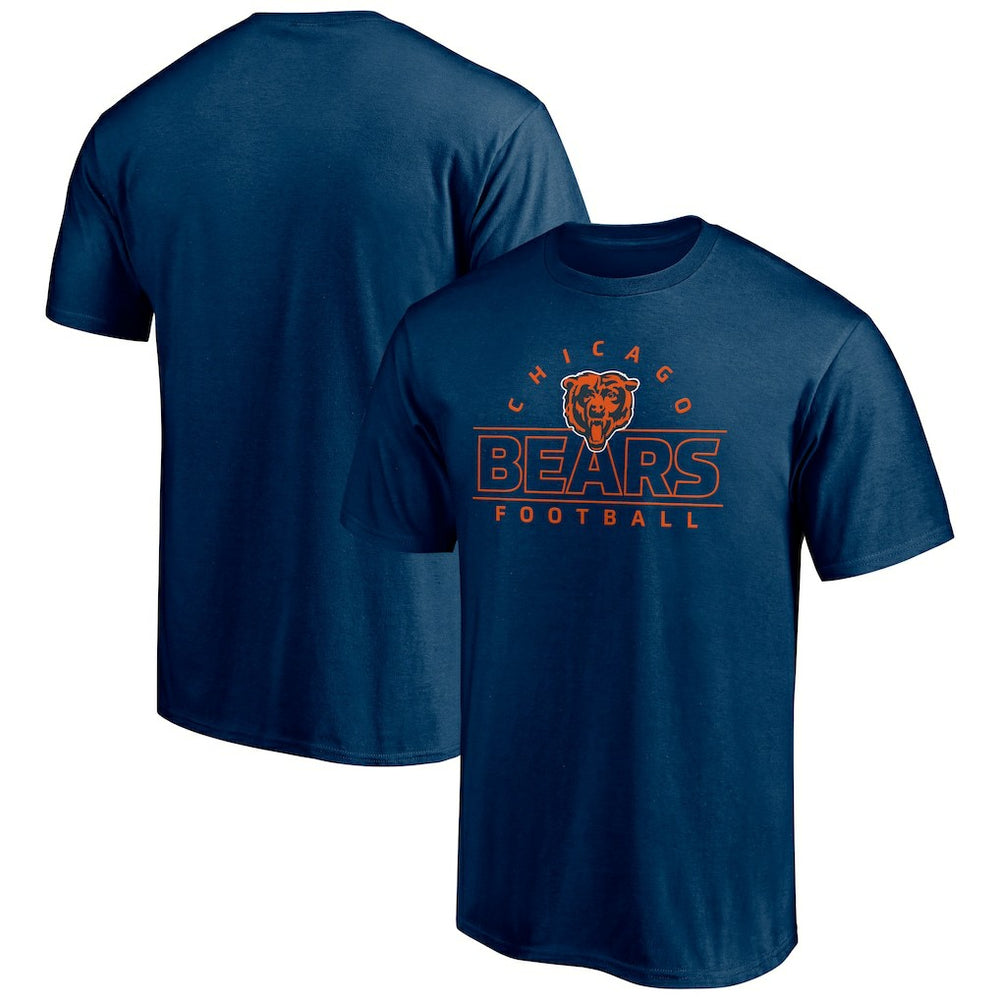 Chicago Bears Dual Threat T-Shirt Navy | NFL