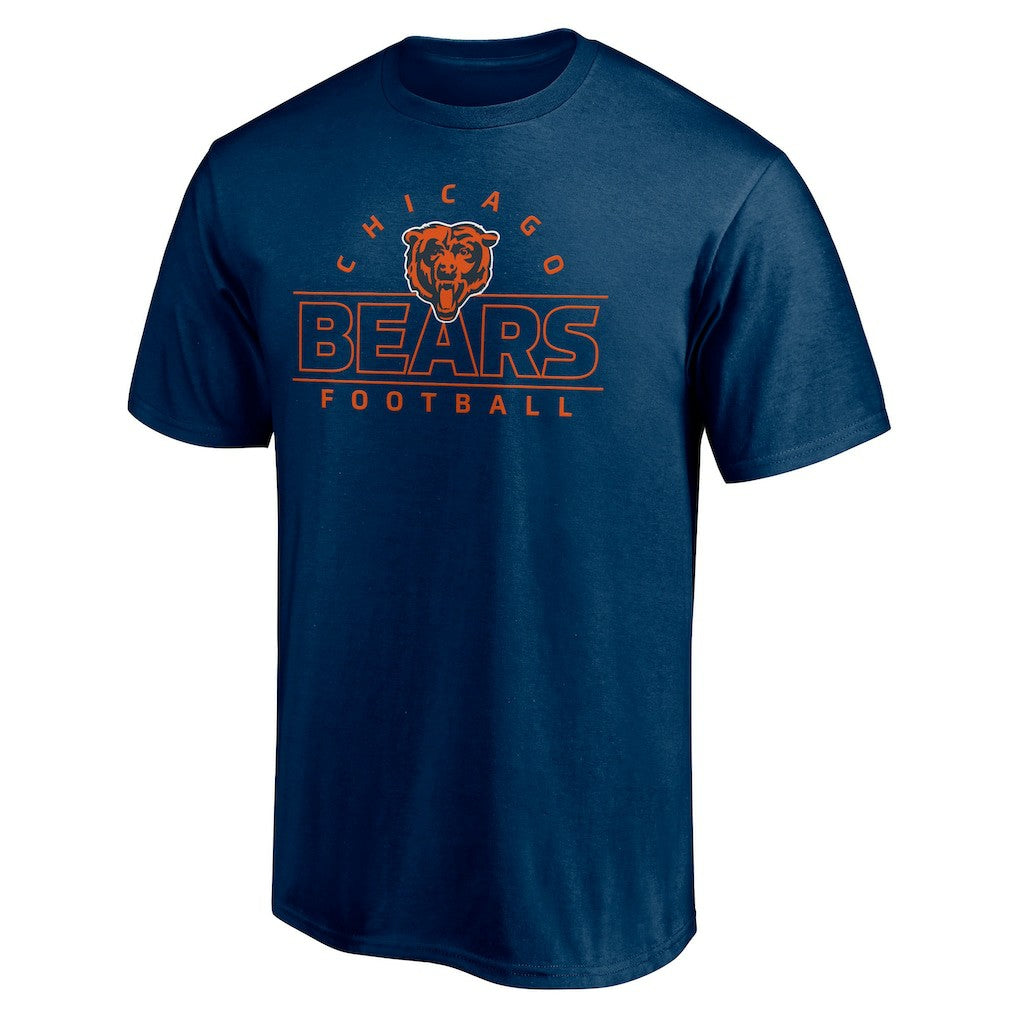 Chicago Bears Dual Threat T-Shirt Navy | NFL