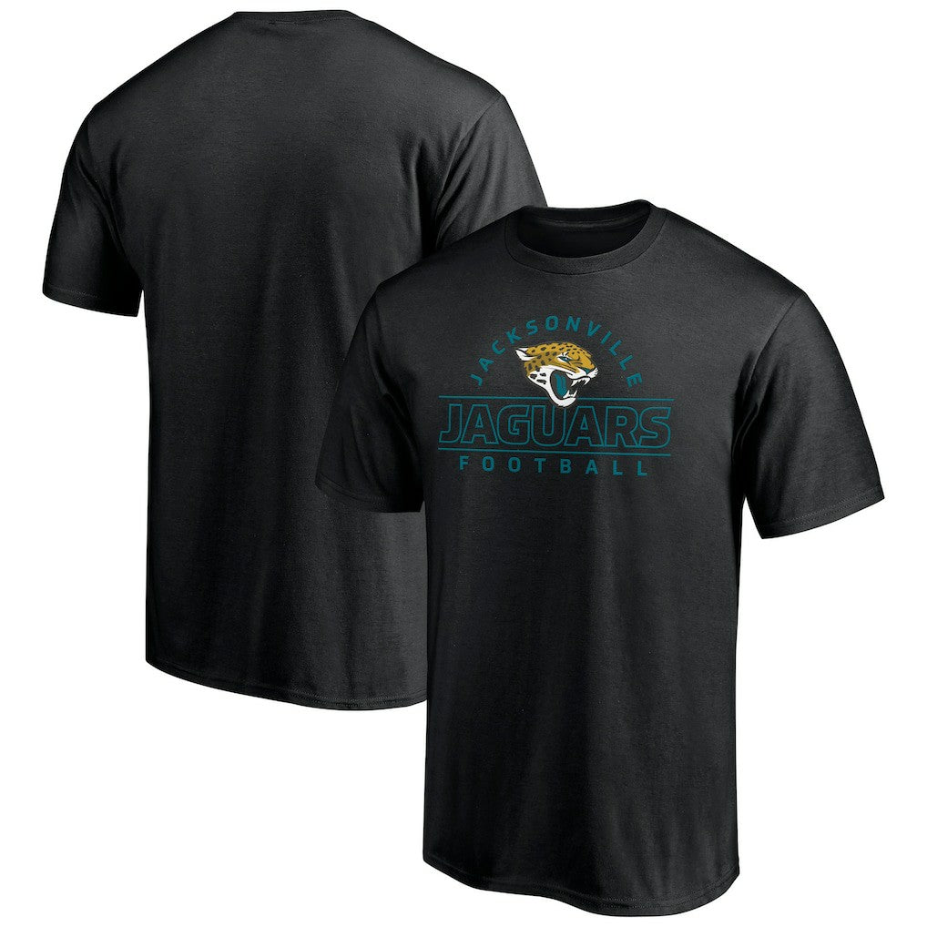 Jacksonville Jaguars Dual Threat T-Shirt Black | NFL