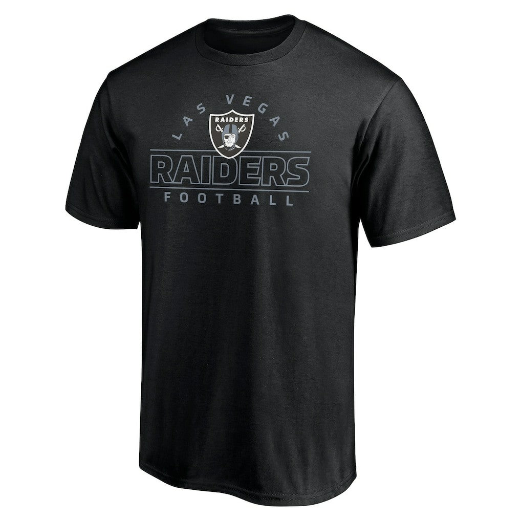 Las Vegas Raiders Dual Threat T-Shirt Black | NFL