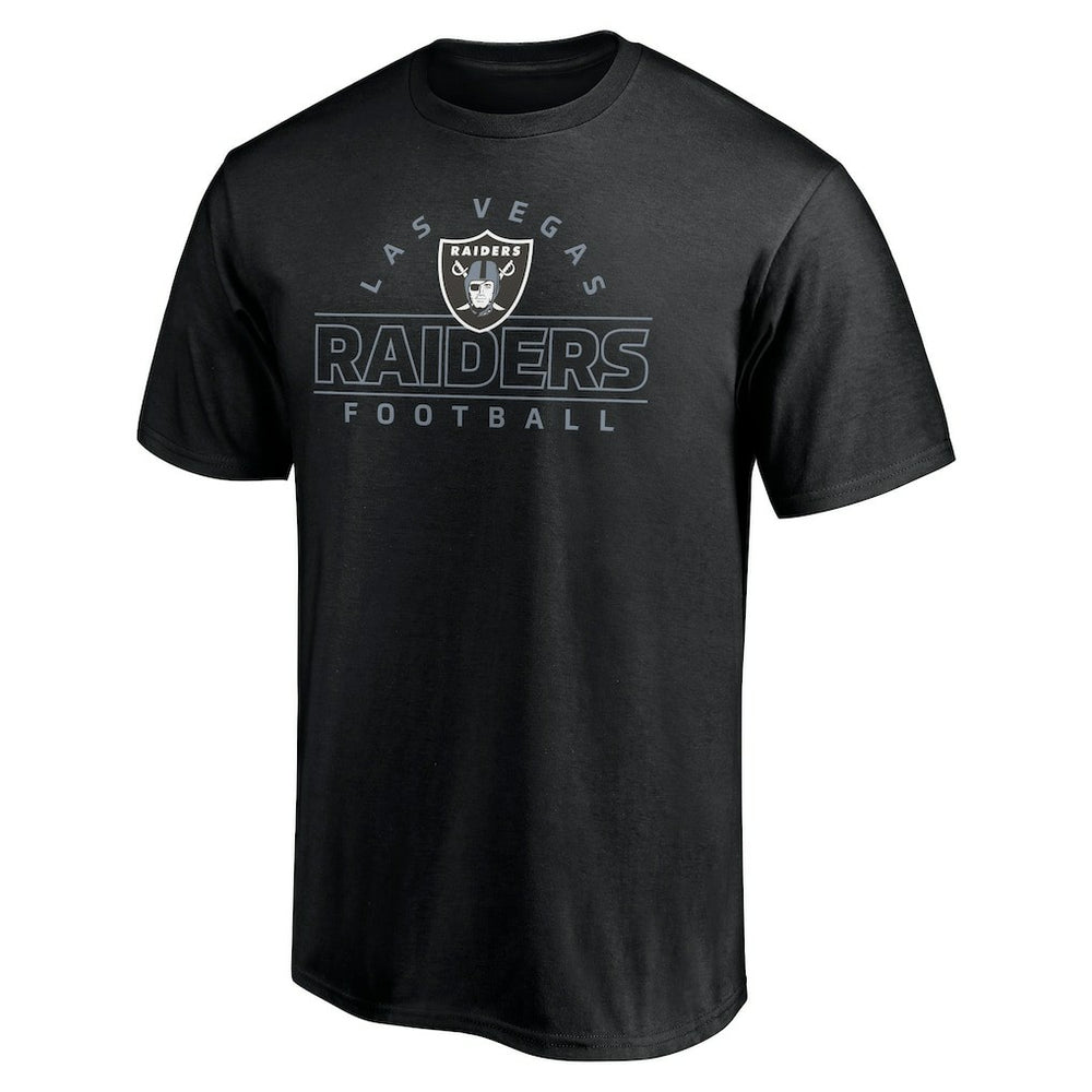 Las Vegas Raiders Dual Threat T-Shirt Black | NFL