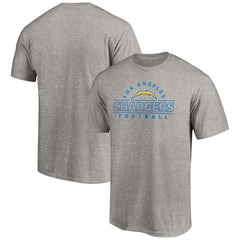 Los Angeles Chargers Dual Threat T-Shirt Heather Gray | NFL
