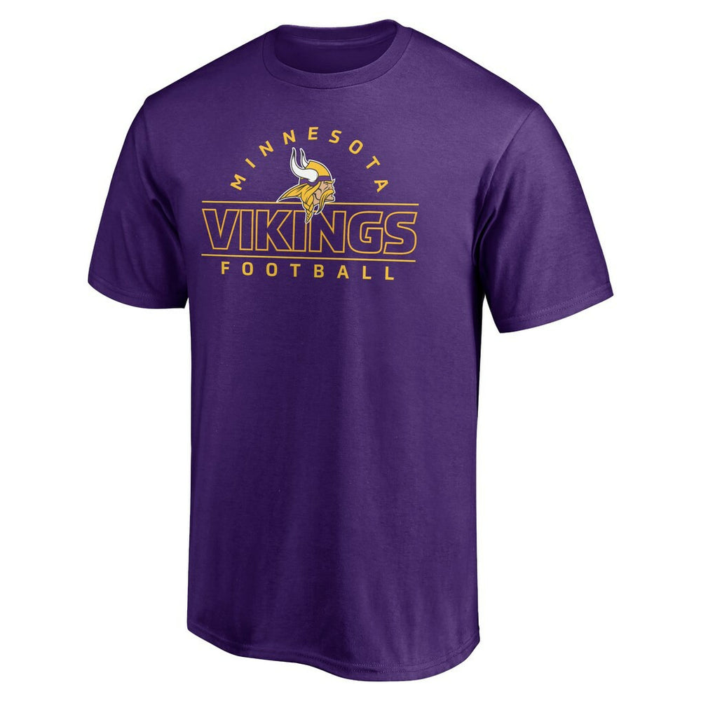 Minnesota Vikings Dual Threat T-Shirt Purple | NFL