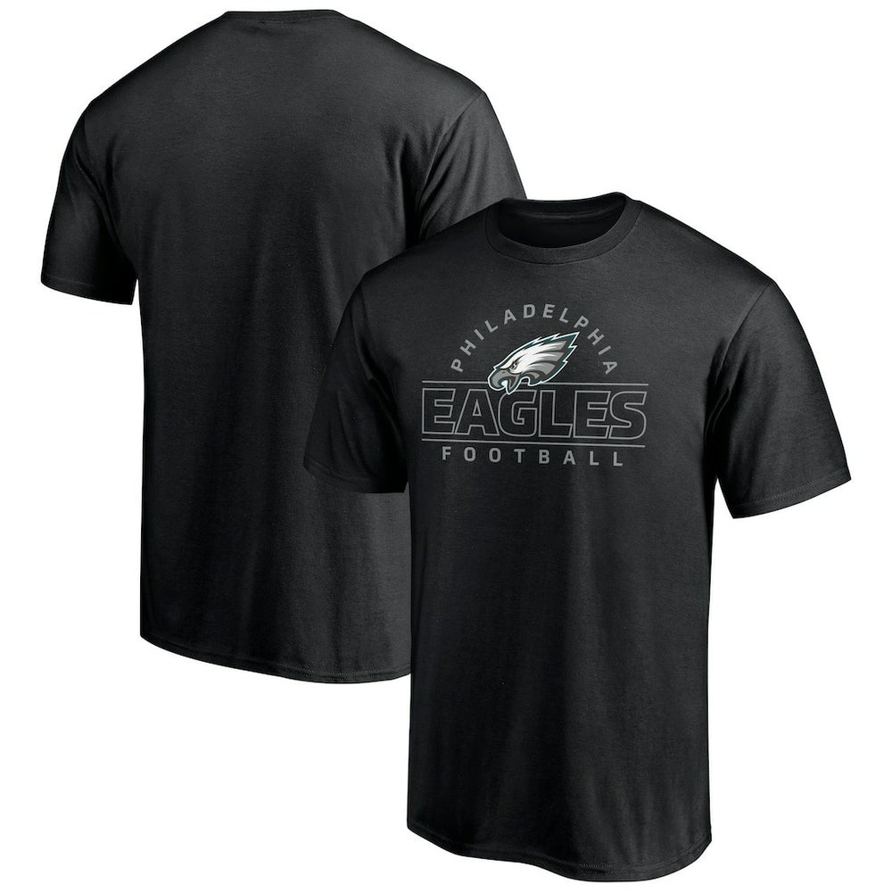 Philadelphia Eagles Dual Threat T-Shirt Black | NFL