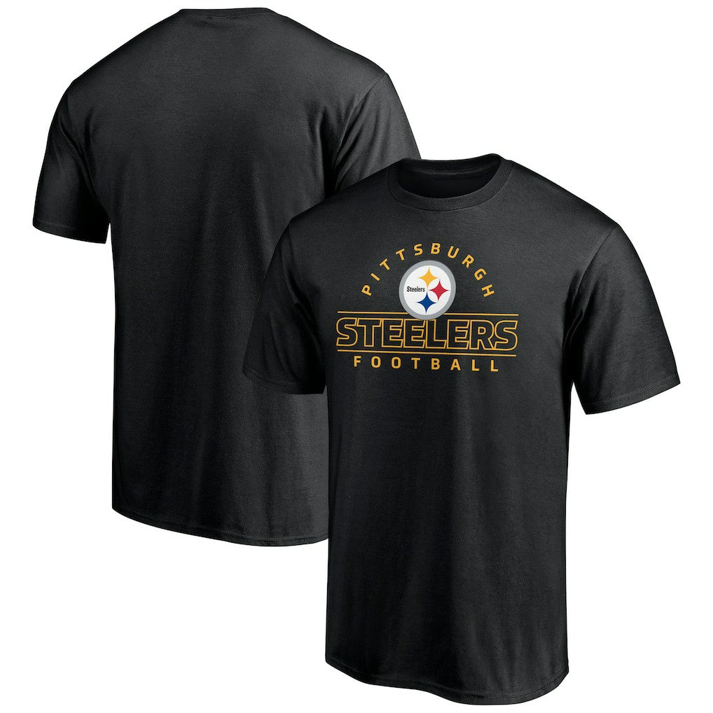 Pittsburgh Steelers Dual Threat T-Shirt Black | NFL