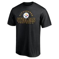 Pittsburgh Steelers Dual Threat T-Shirt Black | NFL