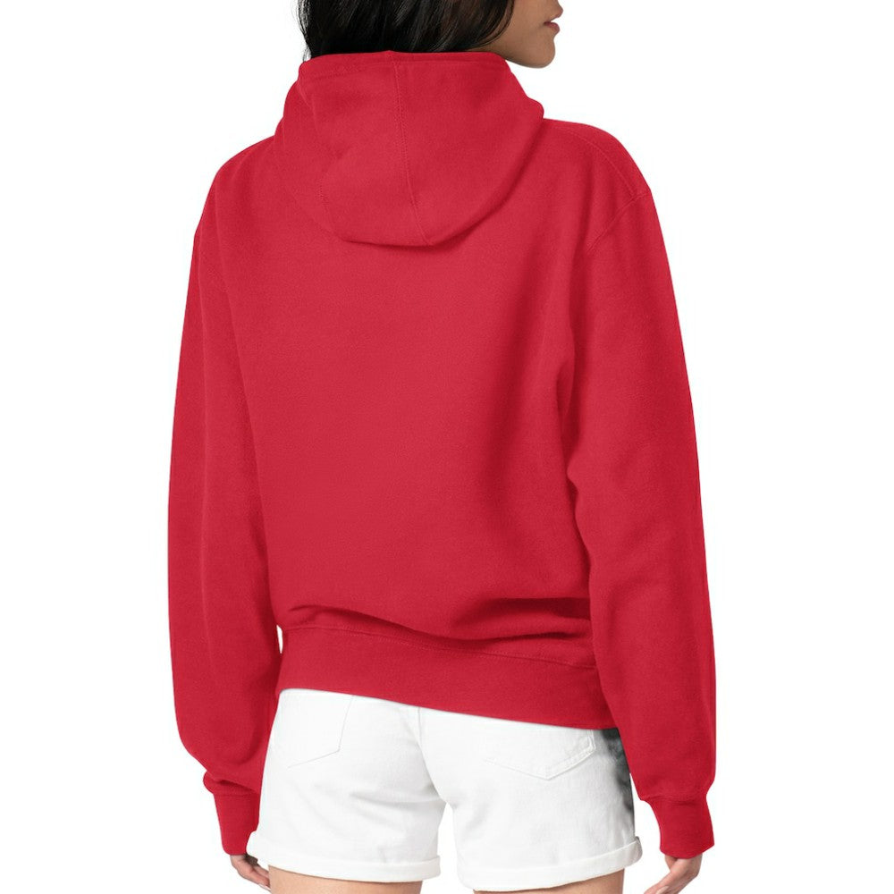 Cincinnati Reds G-III 4Her by Carl Banks Women's Heart Fleece Pullover Hoodie - MLB