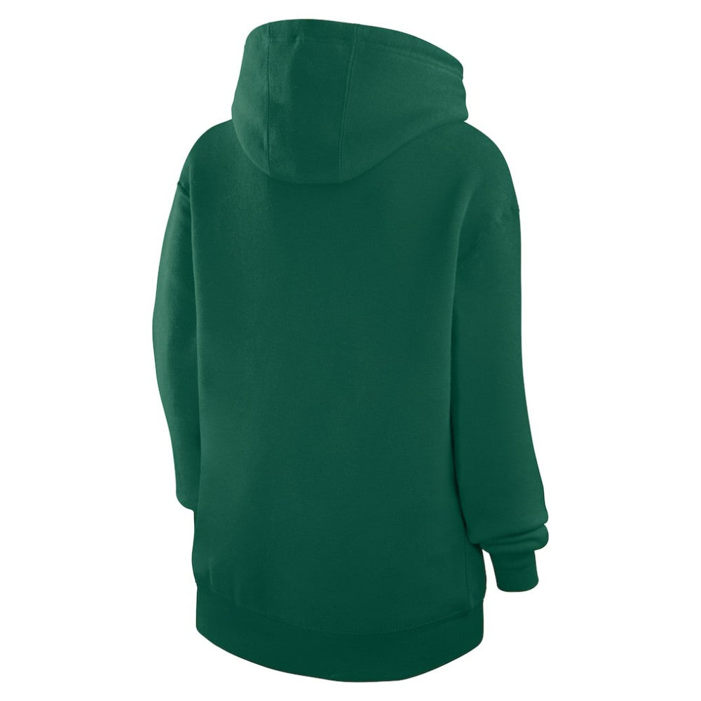 Athletics G-III 4Her by Carl Banks Women's Heart Fleece Pullover Hoodie - MLB