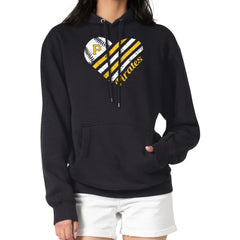 Pittsburgh Pirates G-III 4Her by Carl Banks Women's Heart Fleece Pullover Hoodie - MLB
