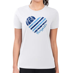 Kansas City Royals G-III 4Her by Carl Banks Women's Super-Slim Fit Lightweight Heart Graphic T-Shirt - MLB
