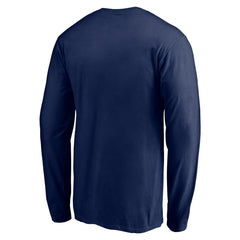 Denver Broncos Squad Throwbacks Long Sleeve T-Shirt Navy | NFL