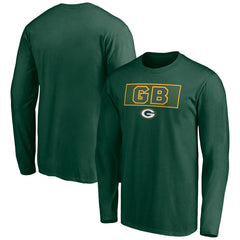 Green Bay Packers Squad Throwbacks Long Sleeve T-Shirt Green | NFL