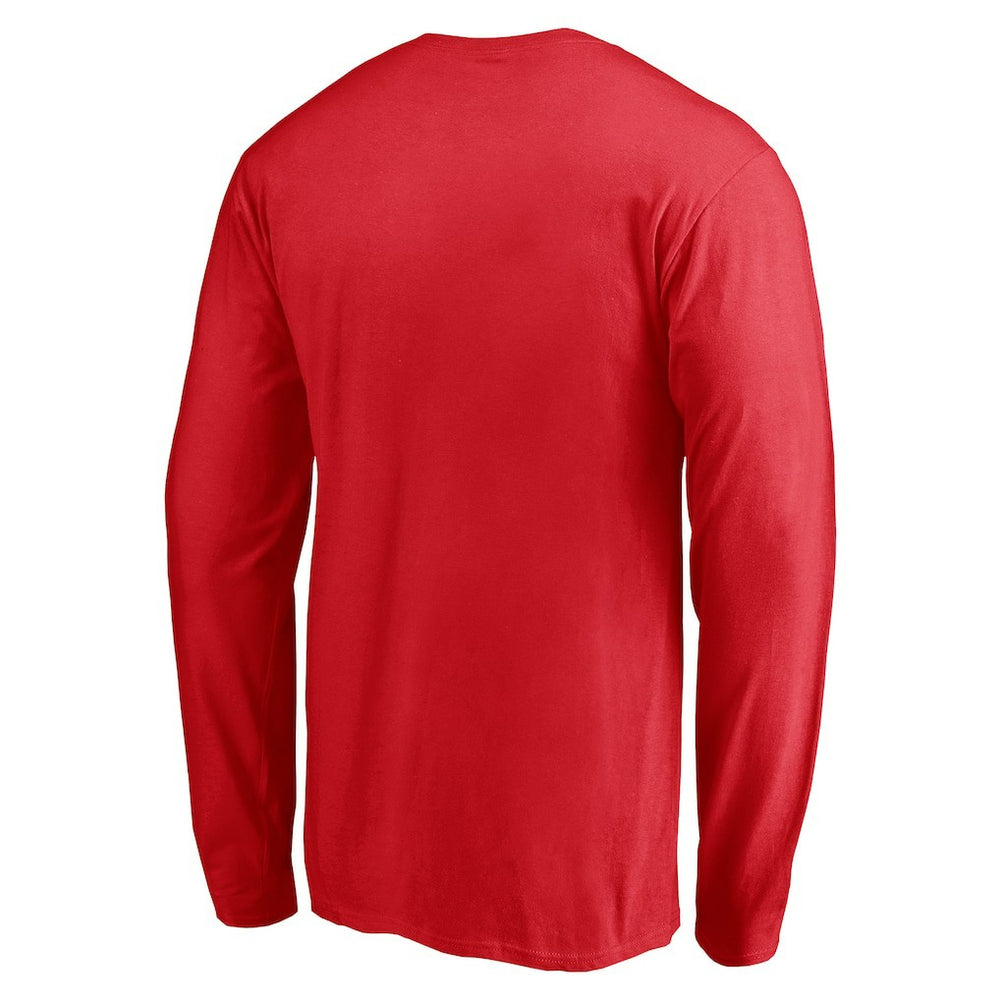 Kansas City Chiefs Squad Throwbacks Long Sleeve T-Shirt Red | NFL