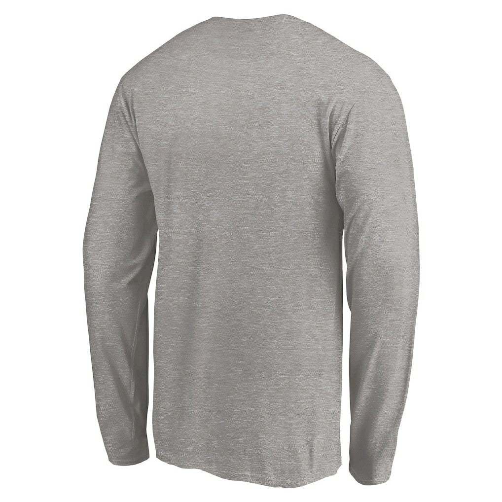 Los Angeles Chargers Squad Throwbacks Long Sleeve T-Shirt Heather Gray | NFL