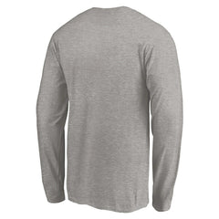Los Angeles Chargers Squad Throwbacks Long Sleeve T-Shirt Heather Gray | NFL