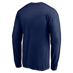 New England Patriots Squad Throwbacks Long Sleeve T-Shirt Navy | NFL