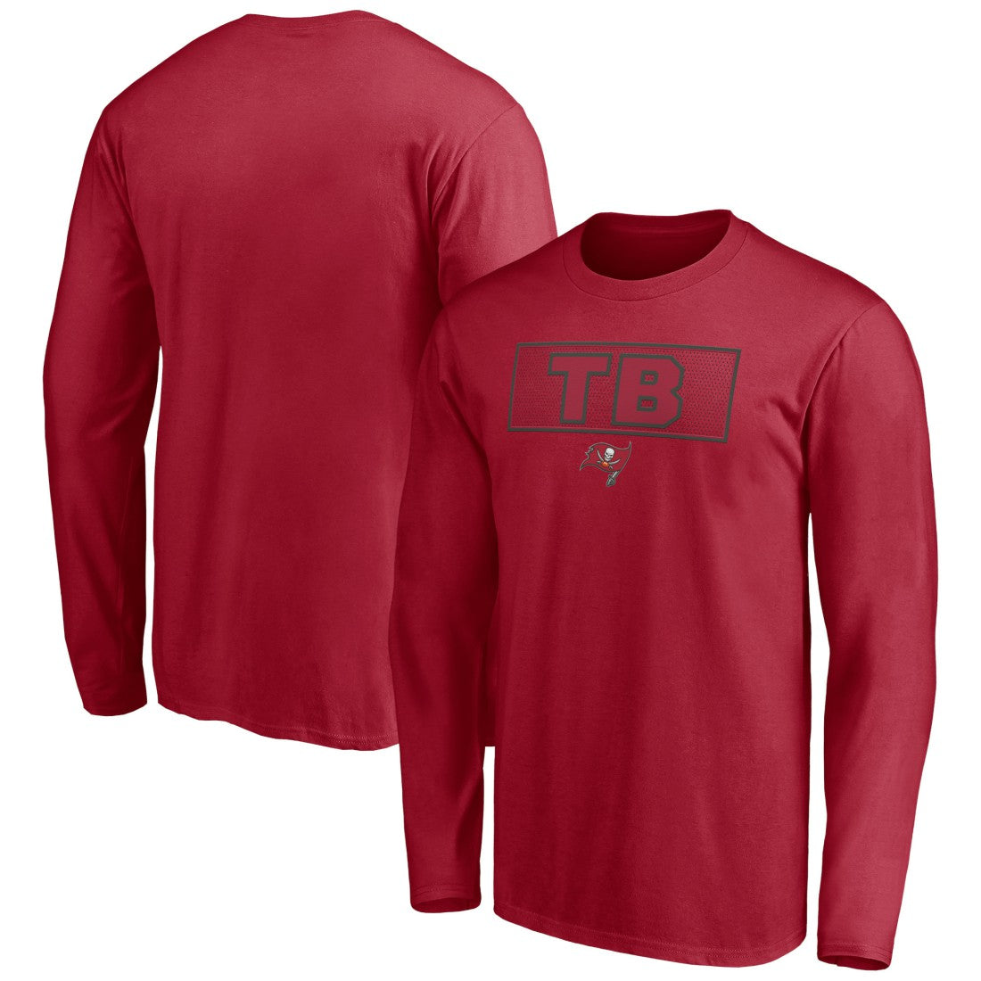 Tampa Bay Buccaneers Squad Throwbacks Long Sleeve T-Shirt Red | NFL