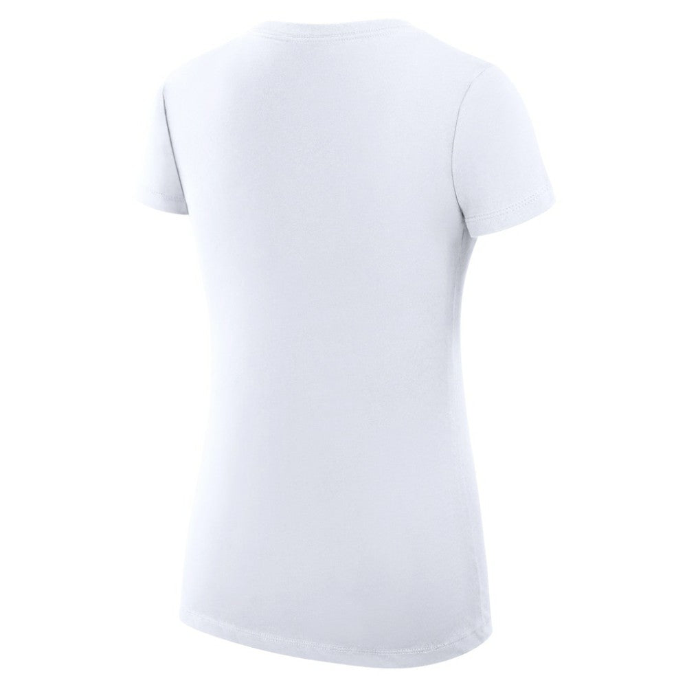 Chicago Cubs G-III 4Her by Carl Banks Women's Super-Slim Fit Lightweight Heart V-Neck T-Shirt - MLB