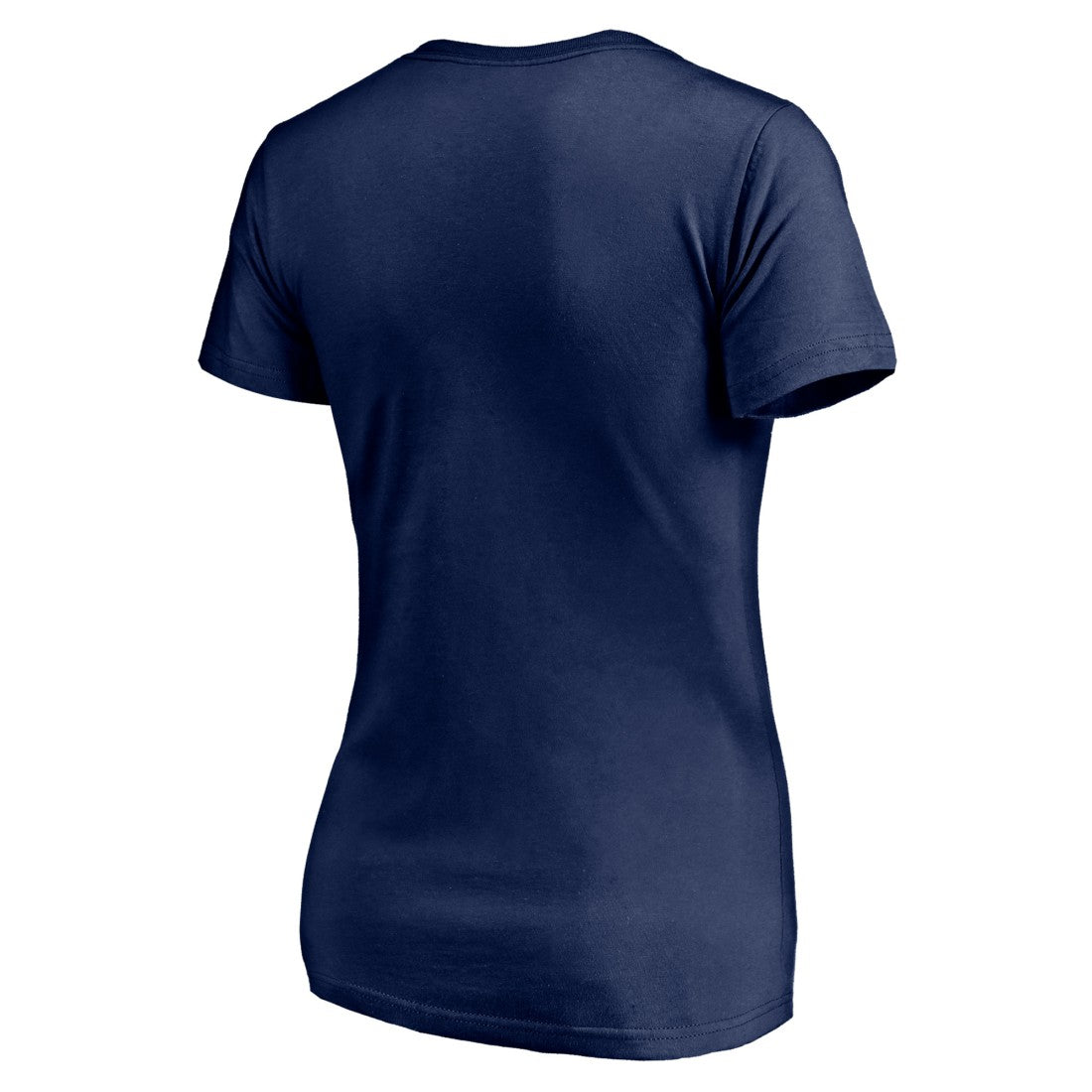Denver Broncos Women's Depth Chart V-Neck T-Shirt Navy | NFL