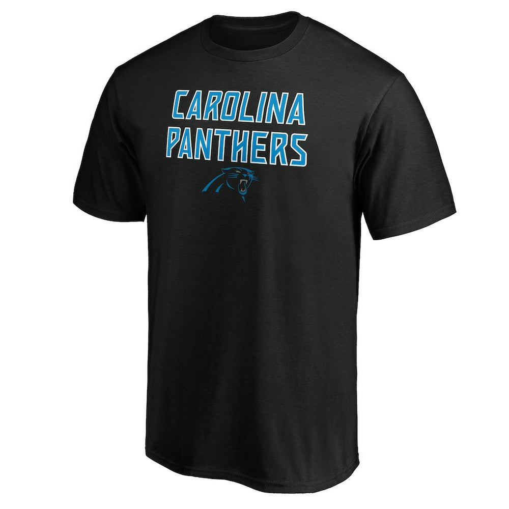 Carolina Panthers Game Day Stack T-Shirt Black | NFL