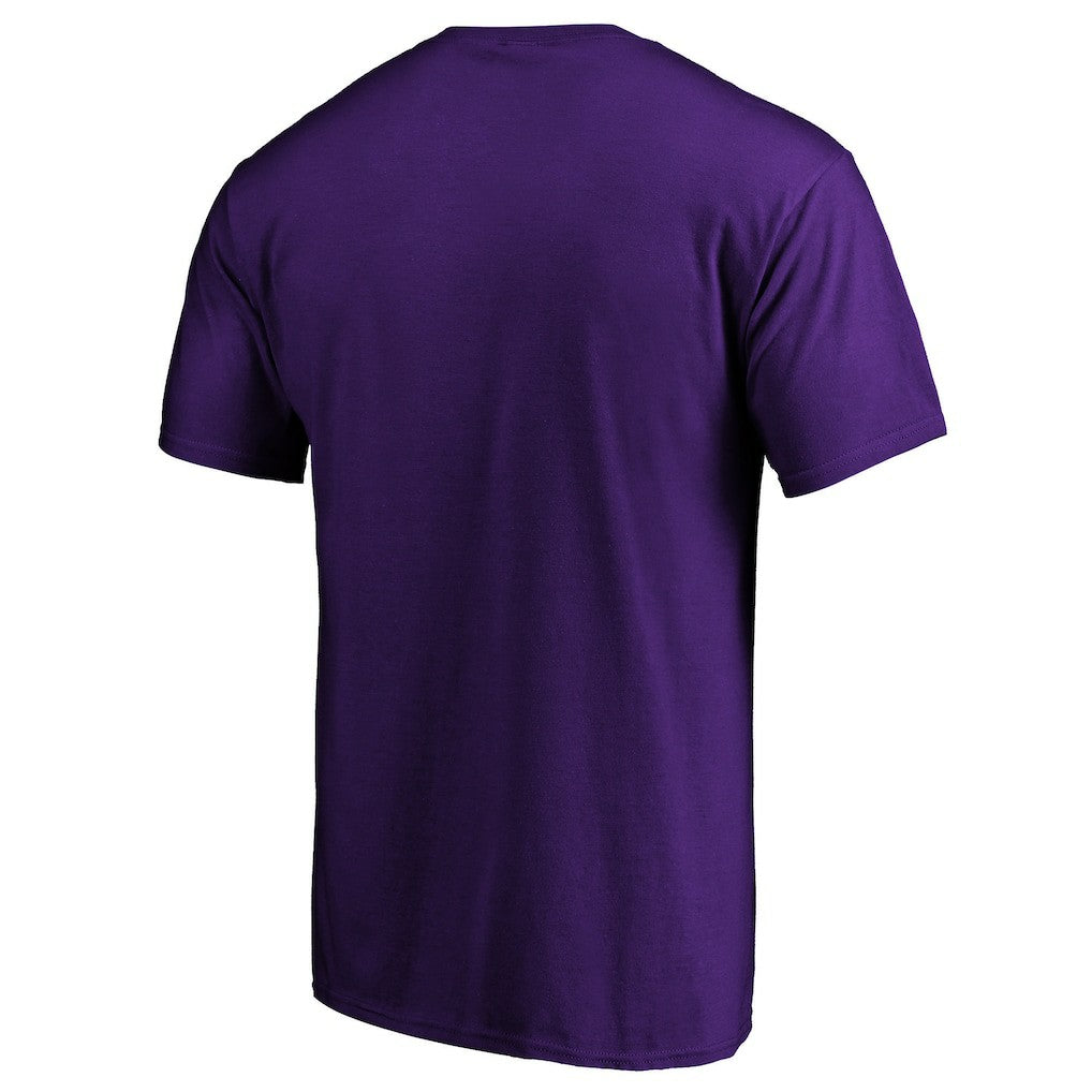 Minnesota Vikings Game Day Stack T-Shirt Purple | NFL