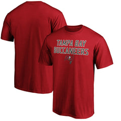 Tampa Bay Buccaneers Game Day Stack T-Shirt Red | NFL