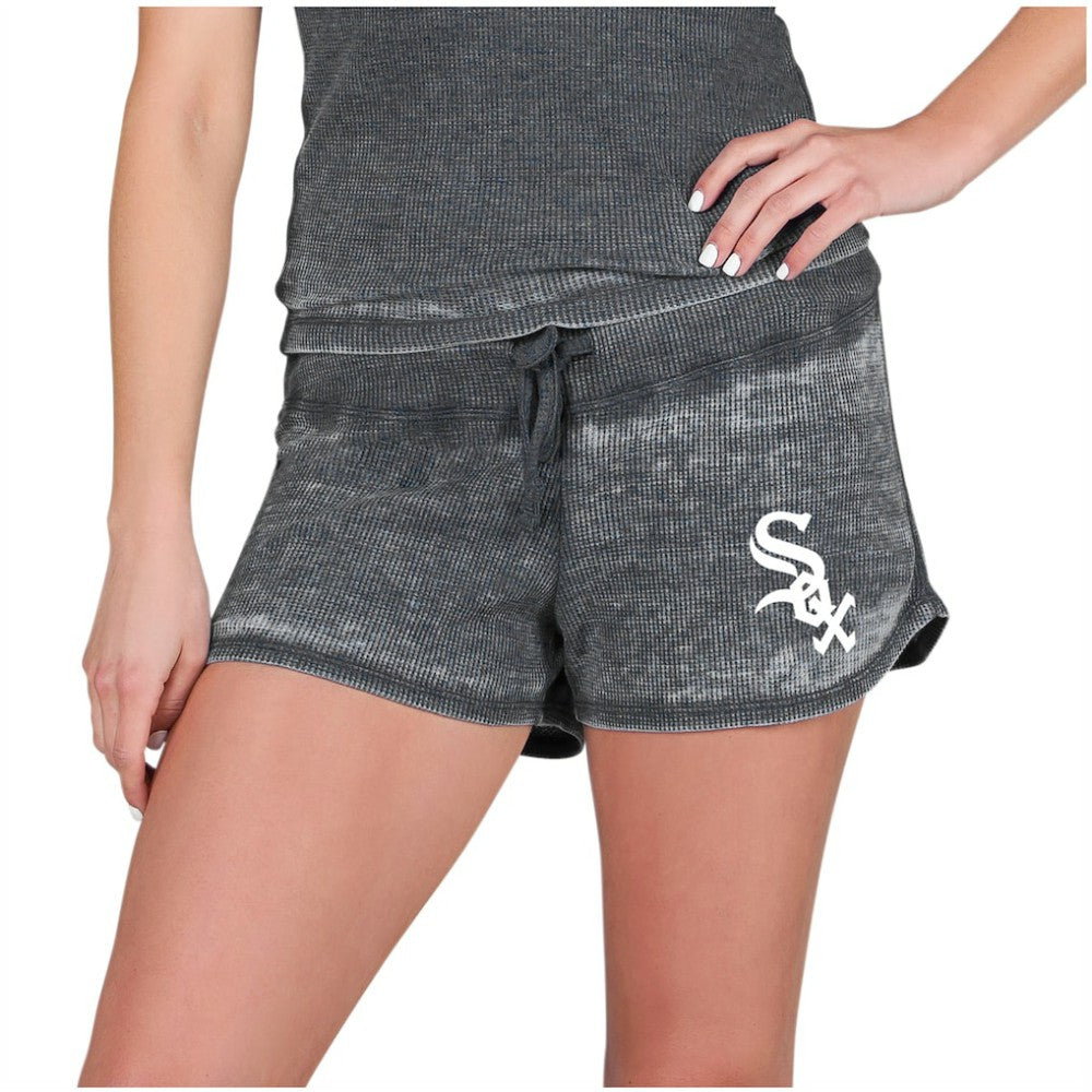 Chicago White Sox Concepts Sport Women's Resurgence Waffle Knit Shorts - MLB