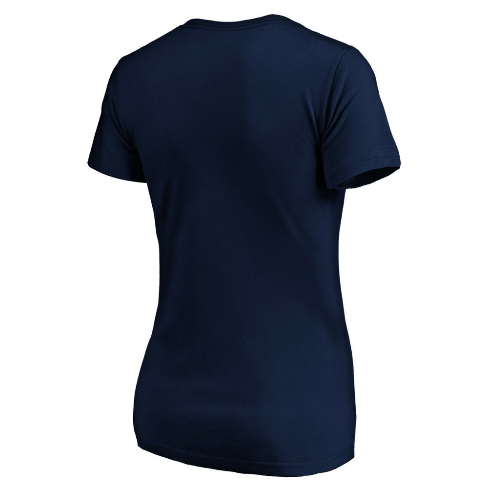 Seattle Seahawks Women's Mascot In Bounds V-Neck T-Shirt College Navy | NFL