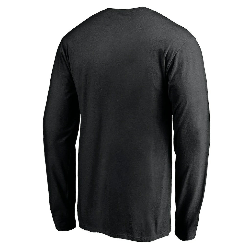 Baltimore Ravens Team Arch Knockout Long Sleeve T-Shirt Black | NFL