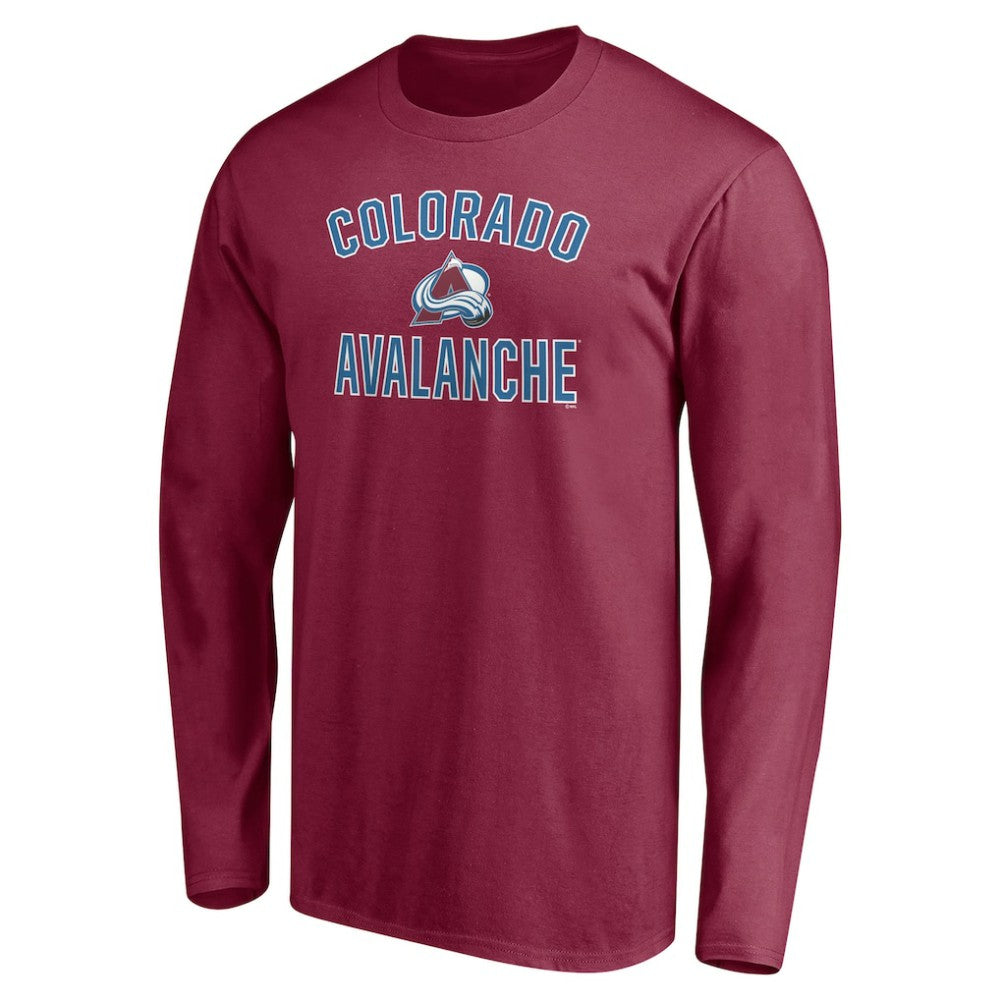 Colorado Avalanche Victory Arch Long Sleeve T-Shirt - Burgundy - NHL