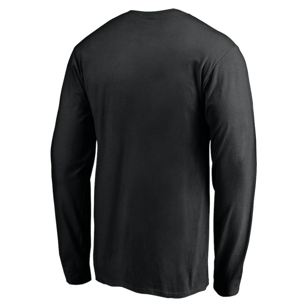 Pittsburgh Penguins Team Arch Knockout Long Sleeve T-Shirt - Black - NHL