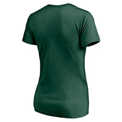 Minnesota Wild Women's Mascot In Bounds V-Neck T-Shirt - Green - NHL