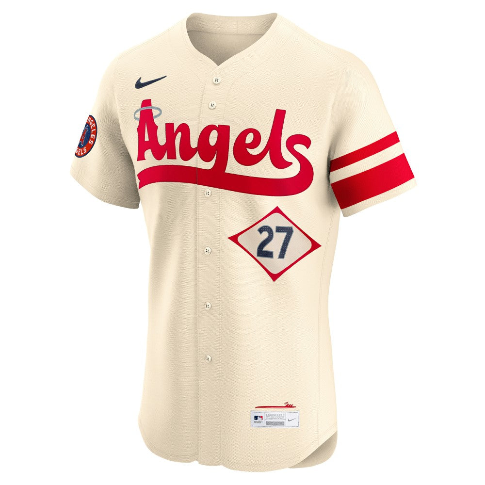 Mike Trout Los Angeles Angels Nike City Connect Elite Player Jersey - MLB