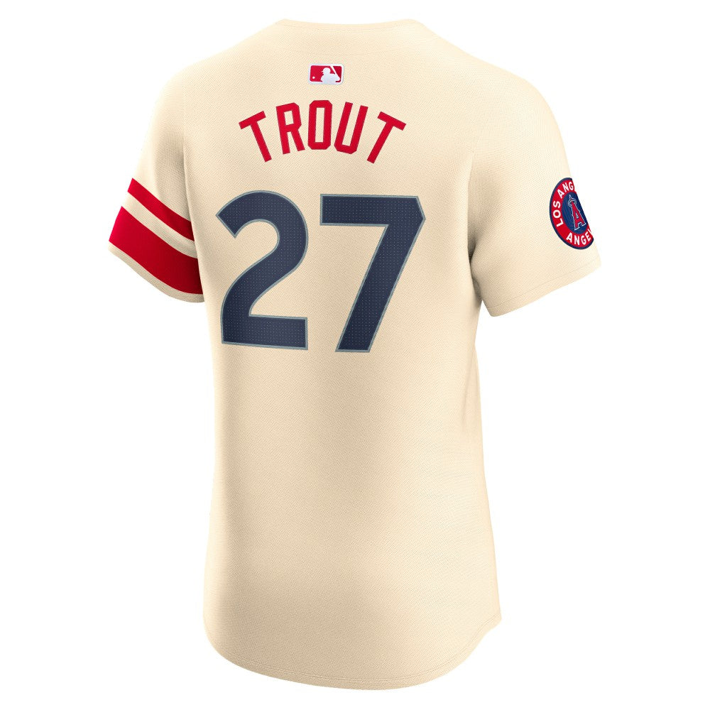Mike Trout Los Angeles Angels Nike City Connect Elite Player Jersey - MLB