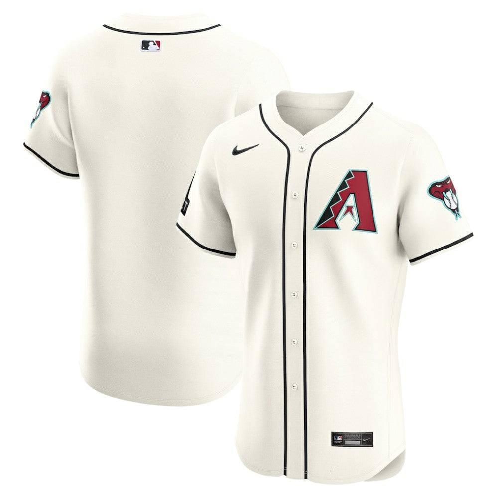 Arizona Diamondbacks Nike Home Elite Patch Jersey - MLB