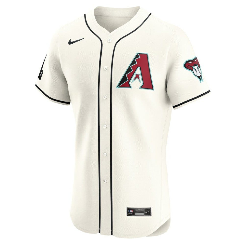 Arizona Diamondbacks Nike Home Elite Patch Jersey - MLB