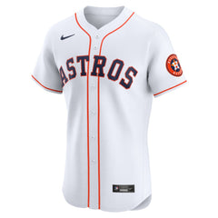 Houston Astros Nike Home Vapor Premier Elite Patch Jersey - MLB