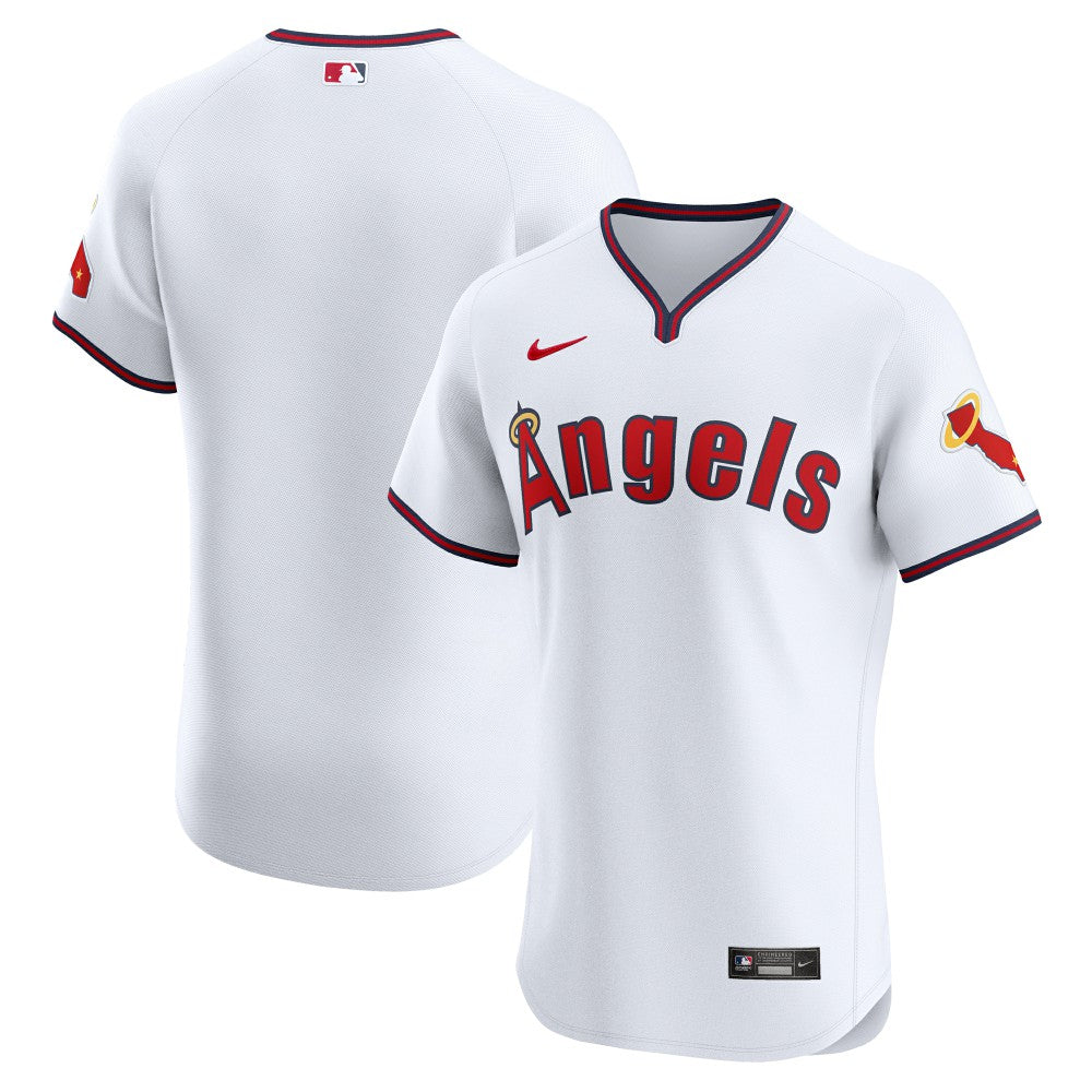 Los Angeles Angels Nike Alternate Vapor Premier Elite Patch Jersey - MLB