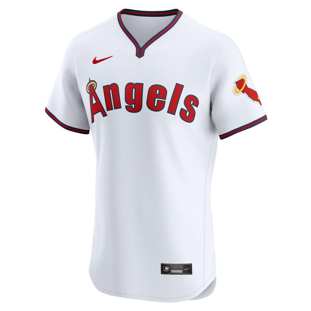 Los Angeles Angels Nike Alternate Vapor Premier Elite Patch Jersey - MLB