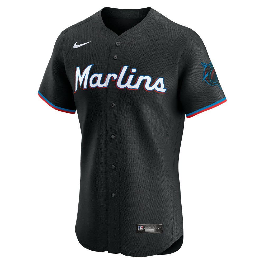 Miami Marlins Nike Alternate Vapor Premier Elite Patch Jersey - MLB